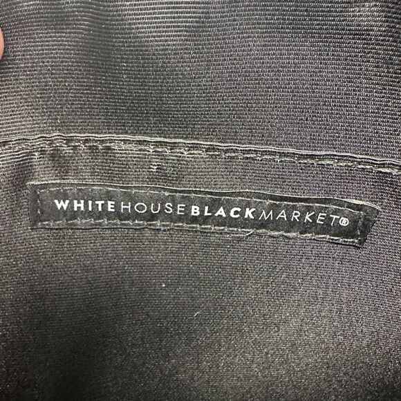 WHITE HOUSE BLACK MARKET FLORAL STUDDED POUCH BAG CLUTCH‎ WITH STRAP - Picture 6 of 8